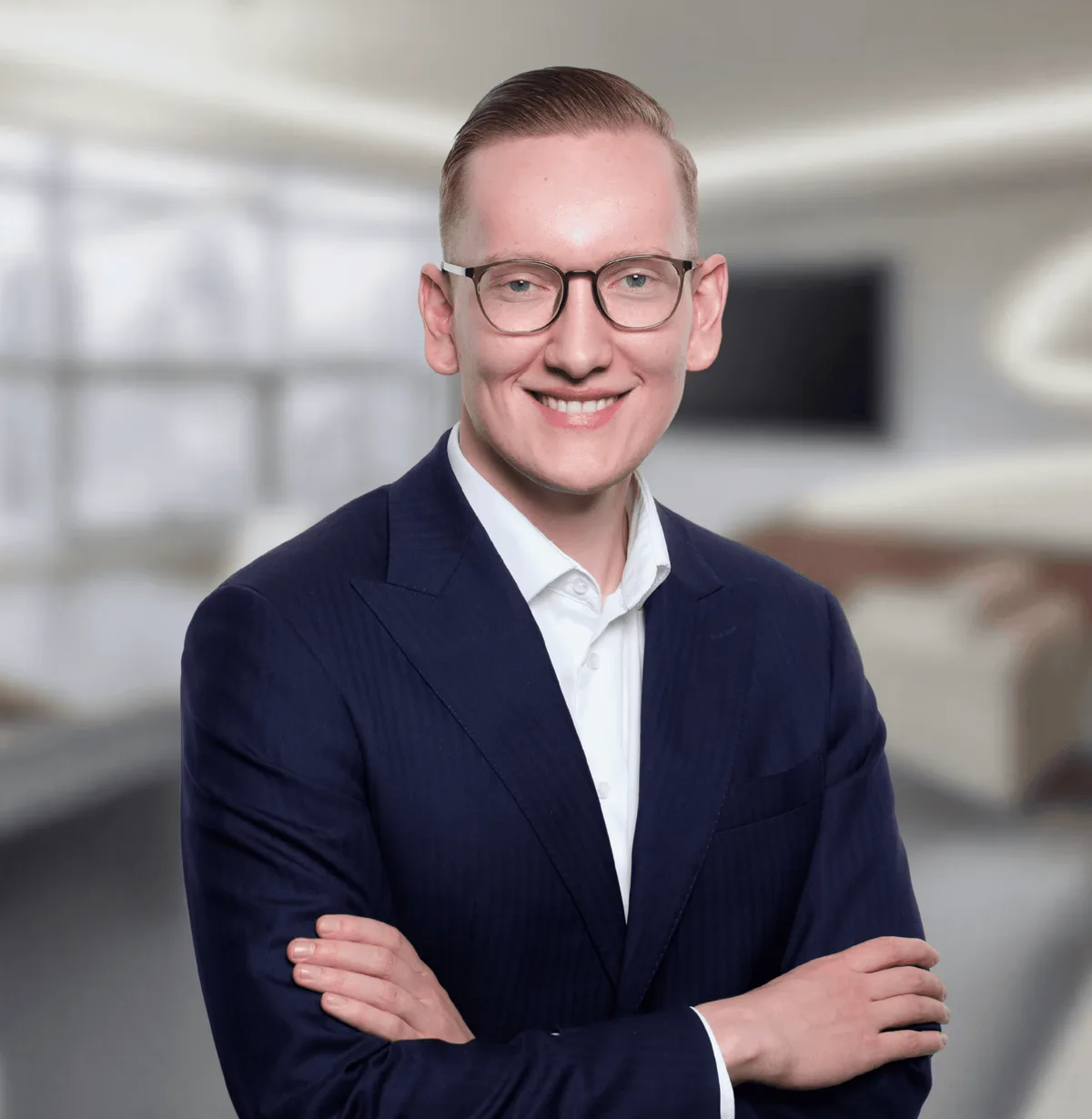 Conrad Rudat, Immobilienmakler und Inhaber der Rudat AG in Baar