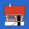 Flag of the municipality of Hausen am Albis