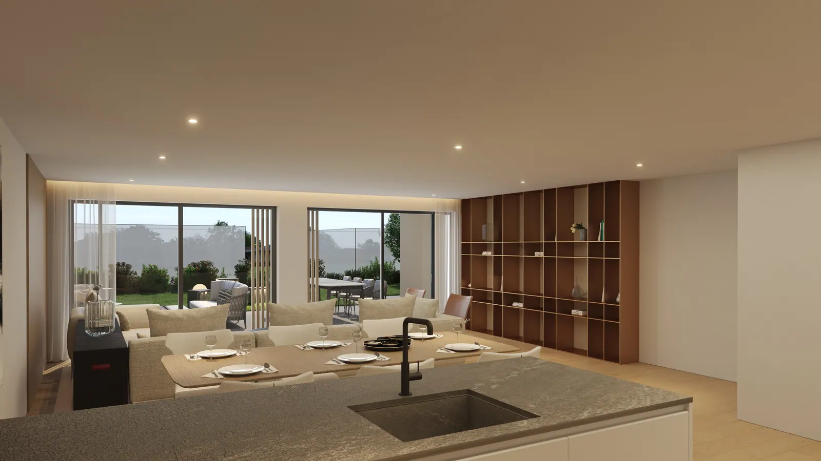 Wohnung Nr. 3 im Neubau Fahrwangen AG – Visualisierung Ansicht 7