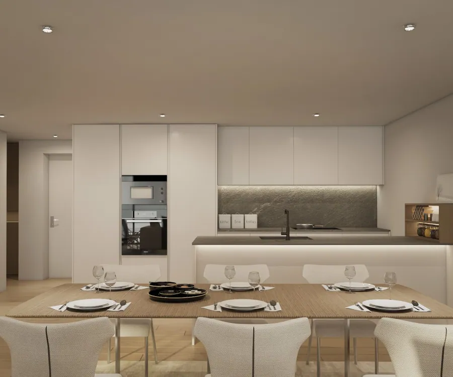 Wohnung Nr. 3 im Neubau Fahrwangen AG – Visualisierung Ansicht 8