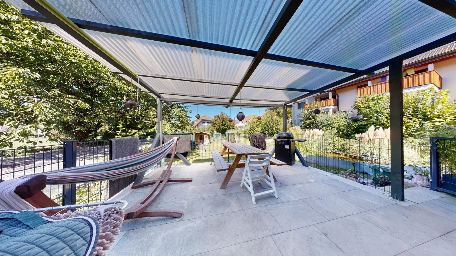 Gedeckte Veranda mit 26 m² – Einfamilienhaus in Sarmenstorf AG