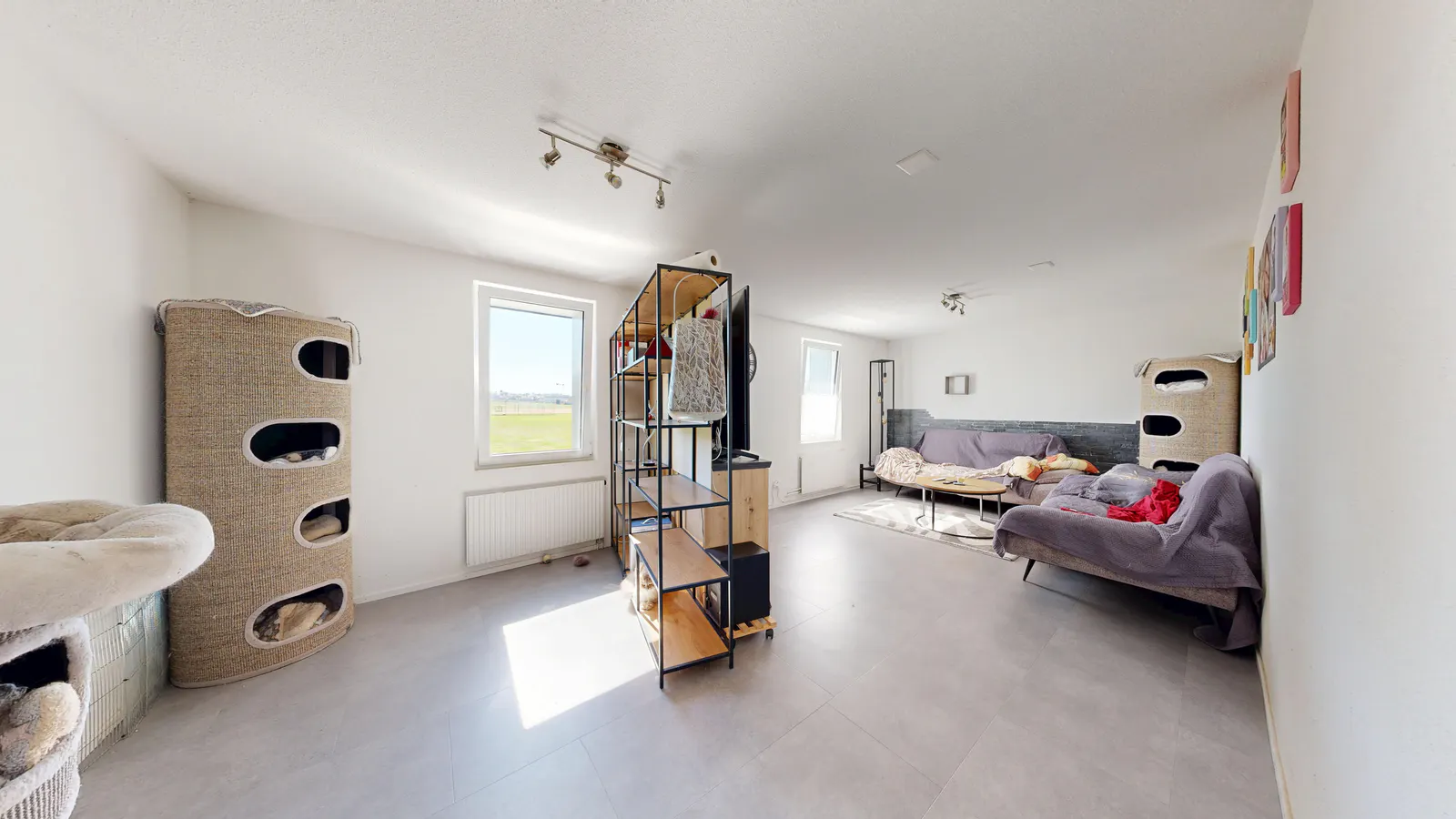 Wohnzimmer mit 25 m² – Einfamilienhaus in Sarmenstorf AG