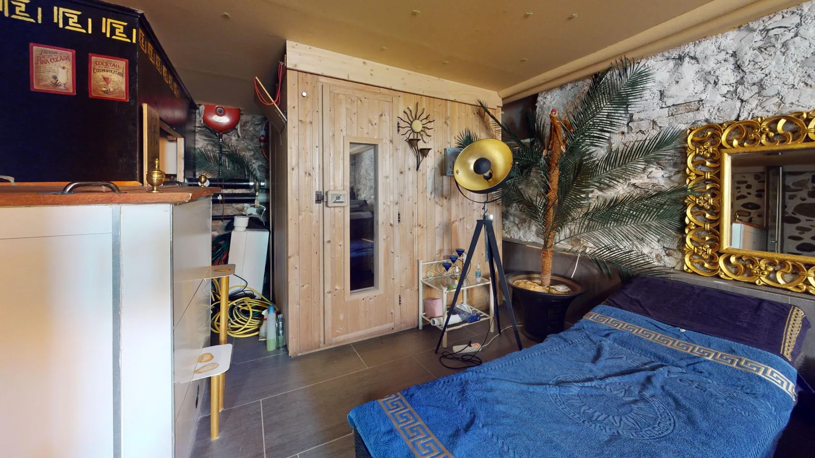 Sauna in der Saunalandschaft – Zweifamilienhaus in Sulgen TG